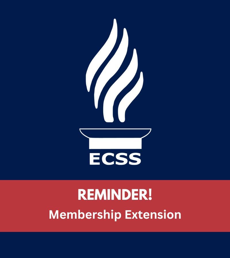 REMINDER – Automatic ECSS Membership Extension
