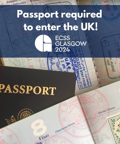 ECSS Glasgow 2024 – Passport required!