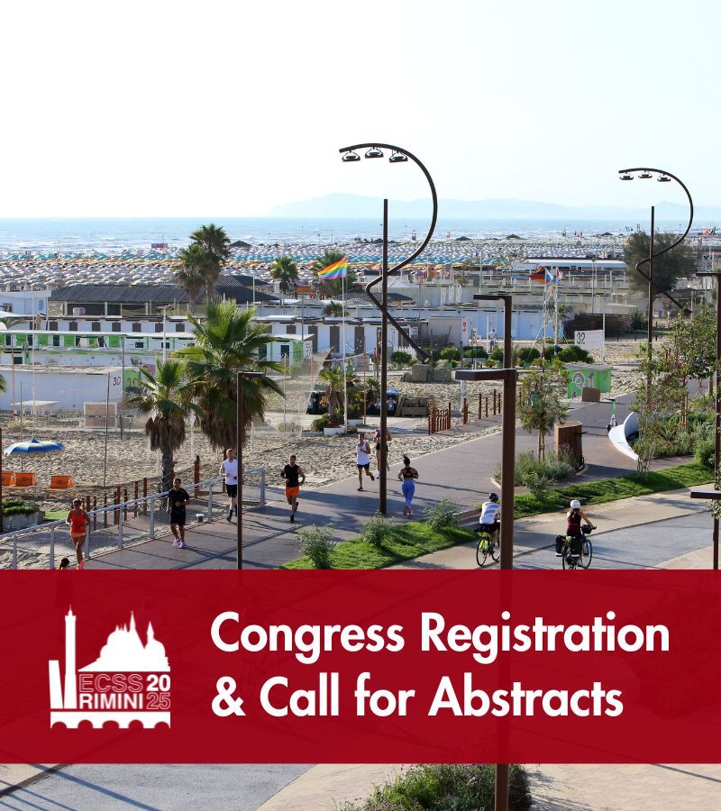ECSS Rimini 2025 - Congress Registration & Call for Abstracts!