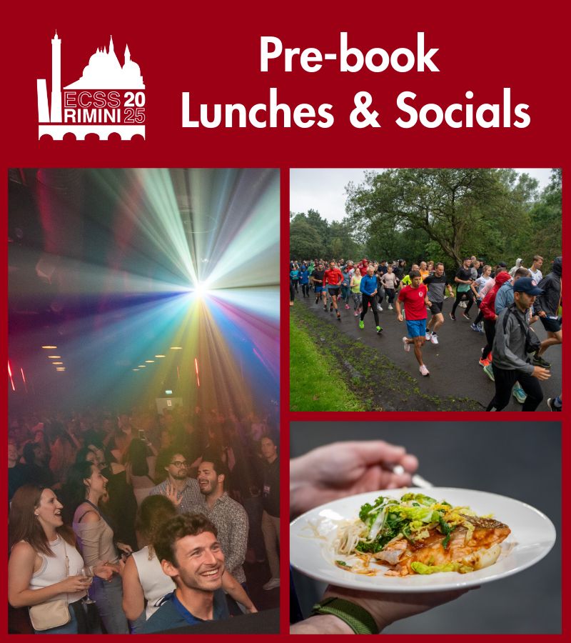 ECSS Rimini 2025 – Pre-book your ECSS lunches & socials today!